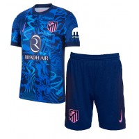 Maglia Calcio Atletico Madrid Antoine Griezmann #7 Terza Divisa Bambino 2024-25 Manica Corta (+ pantaloncini)